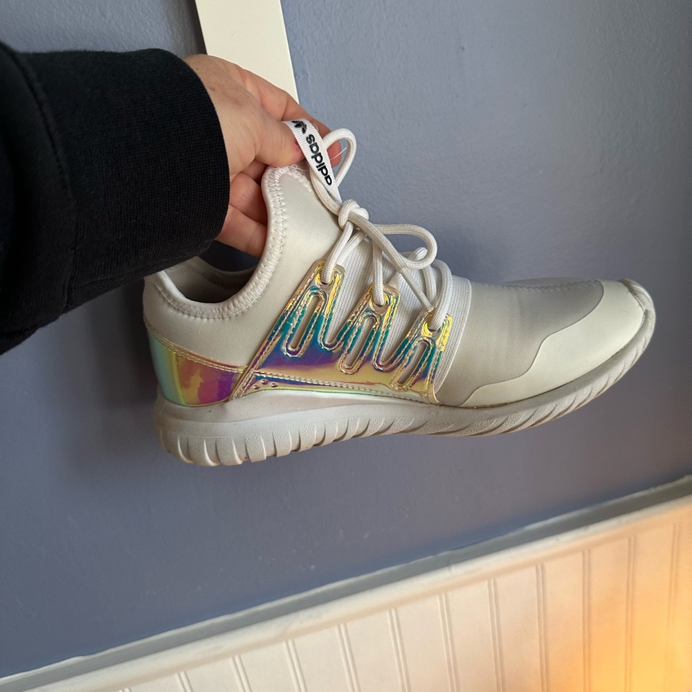 Adidas Tubular Radial women’s Hologram Sneakers